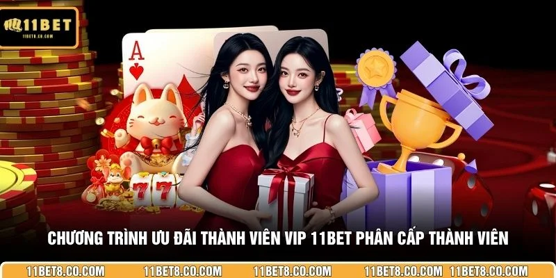 Chương trình ưu đãi thành viên VIP 11BET phân cấp thành viên