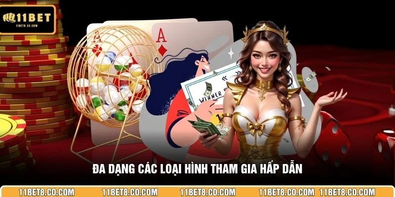Đa dạng các loại hình tham gia hấp dẫn