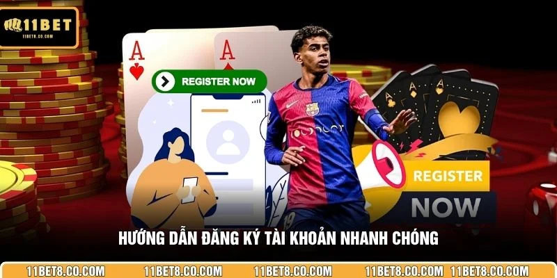 Hướng dẫn đăng ký tài khoản nhanh chóng